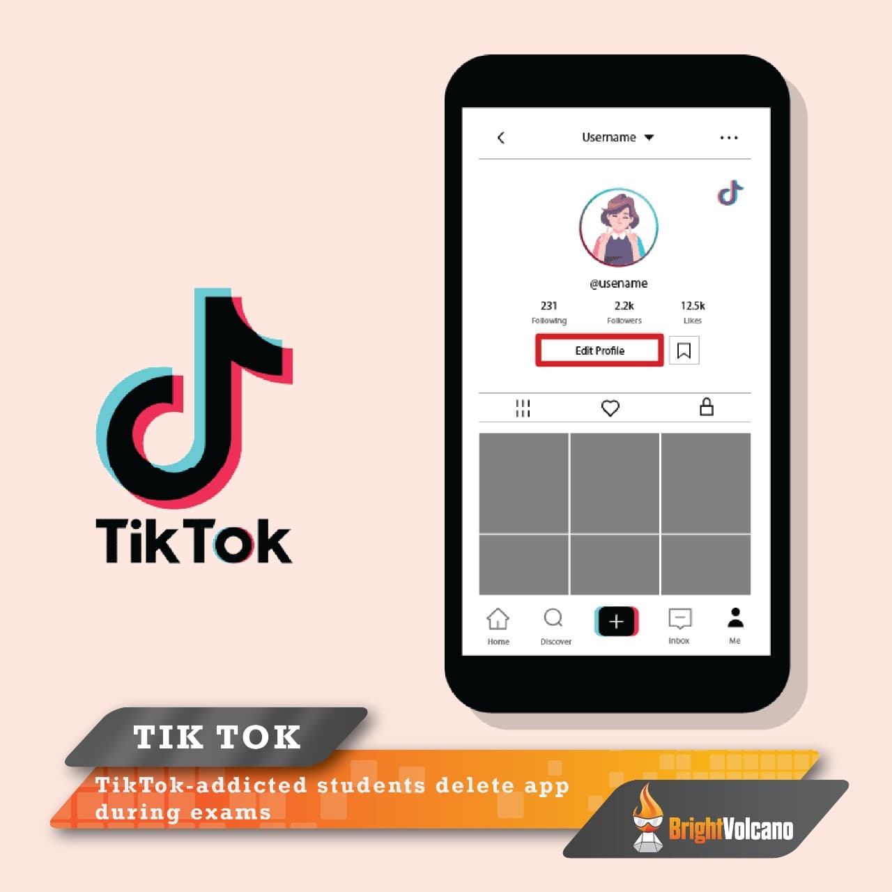 TikTok-addicted students delete app during exams